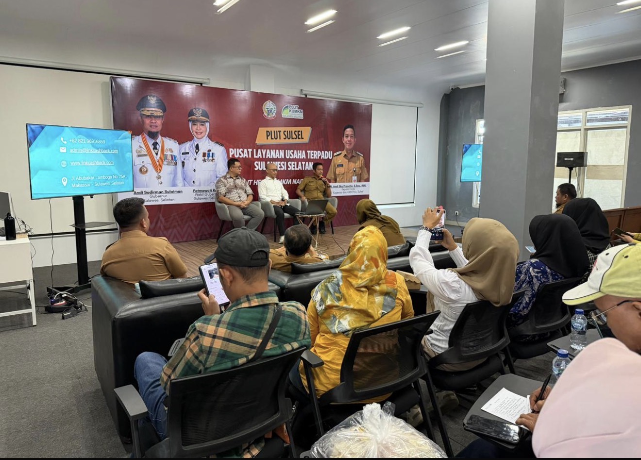 Hadiri Senin Ceria, Andi Eka: UMKM Sulsel Jangan Mau Jadi Penonton!