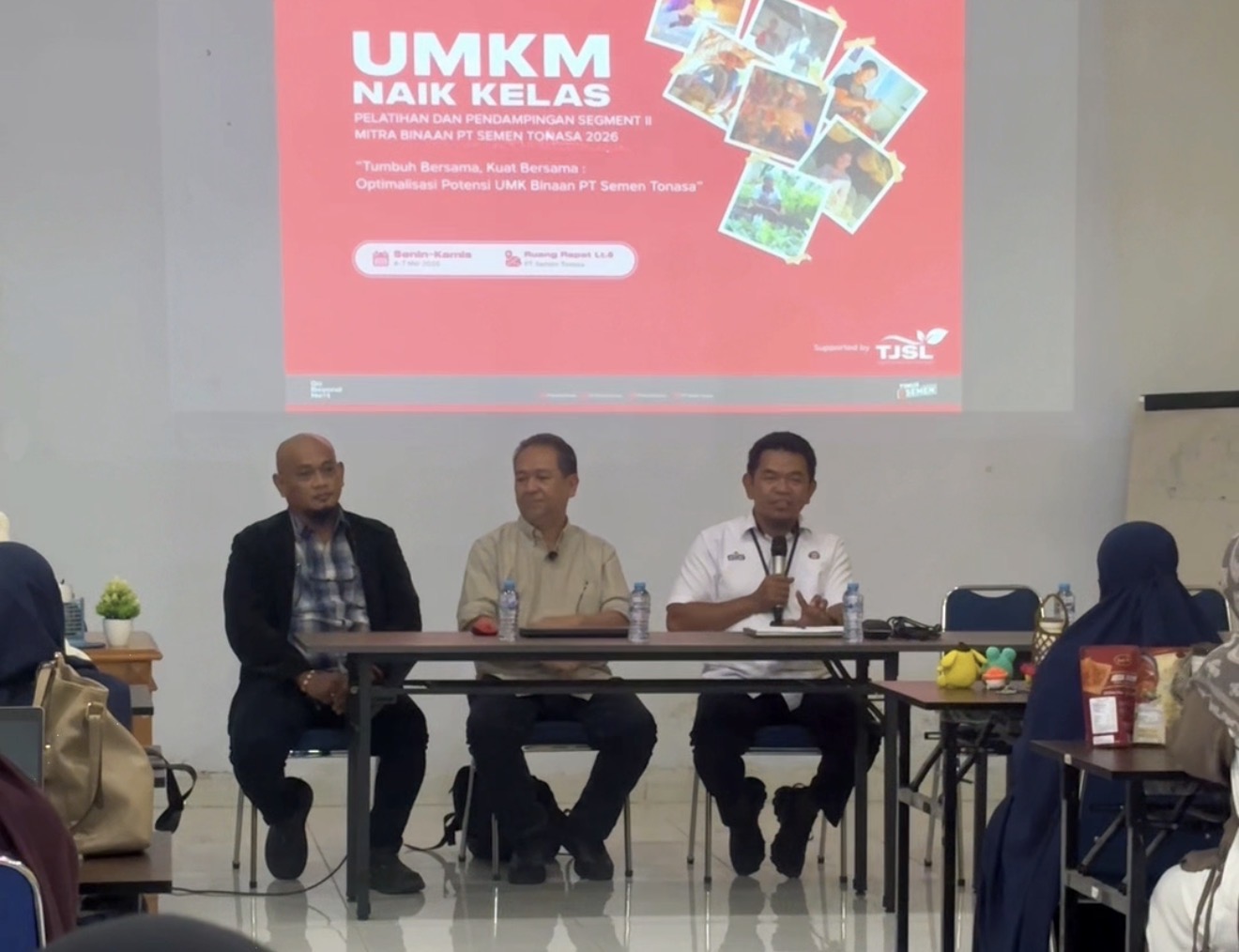 Investasi Masa Depan, PT Semen Tonasa Bekali UMKM Lokal Skill Kreatif Naik Kelas 